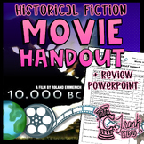 Movie Handout & Powerpoint: 10,000 B.C. as Historical Fiction