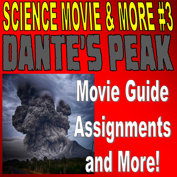 Preview of Science Movie & More #3: DANTE'S PEAK (volcano / no prep / geology / Sub)