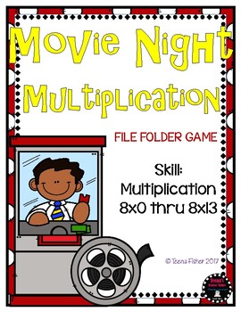Multiplication 6 Facts Math File Folder Games Centers Activity Resource Third 