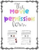 Movie Permission Form