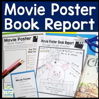 movie poster for book report