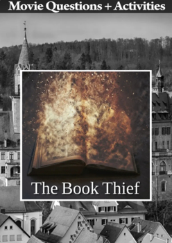 Preview of The Book Thief Movie Guide + Activities - Answer Key Included