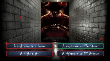 Preview of Movie Quiz - Horror Movies Collection