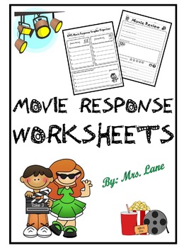 Preview of Movie Response Worksheets