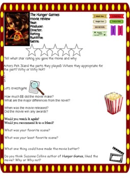 Preview of Movie Review: Hunger Games