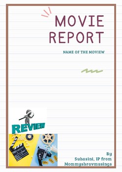 Preview of Movie Review Template