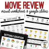 Movie Review Worksheet & Google Slides