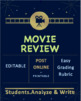 movie review writing assignment pdf