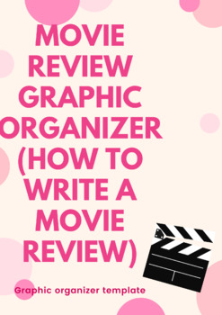 Preview of Movie Review Writing | Graphic Organizer | Digital Learning