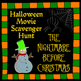 Halloween Movie Printable Activity For The Nightmare Befor