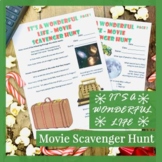 Christmas Movie Printable Scavenger Hunt Activity for It's