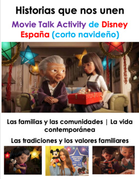 Preview of Movie Talk Activity de Disney España: Historias que nos unen | Corto navideño