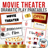 Movie Theater Dramatic Play Printable Activities, Pretend 