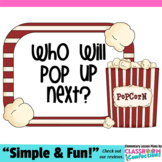 Movie Theme Classroom - { Who will pop up next?}