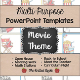 Movie Theme PowerPoint Templates