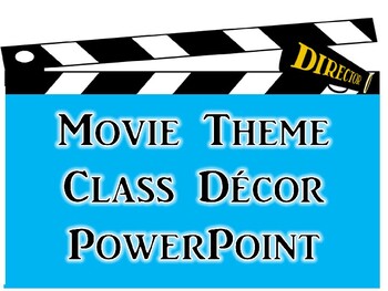 Preview of Movie Theme PowerPoint ( Turquoise)
