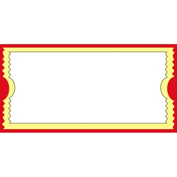 movie ticket border clip art