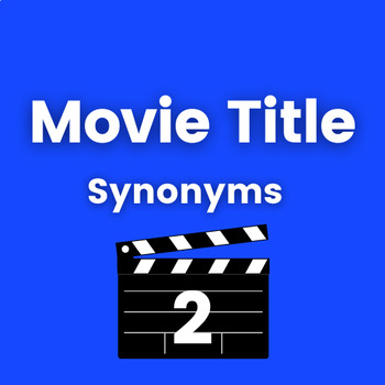 Preview of Movie Title Synonyms Game 2