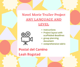 Movie Trailer Novel Project  Any language Spanish English 