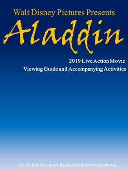 Preview of Movie Viewing Guide Compatible with Aladdin: 2019 Live Action