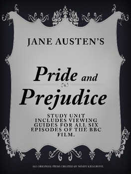 Preview of Movie Viewing Guide Compatible with Austen's Pride and Prejudice (BBC version)