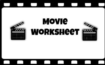 Preview of Movie Worksheet