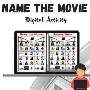 Preview of Movies & Films Digital Activity