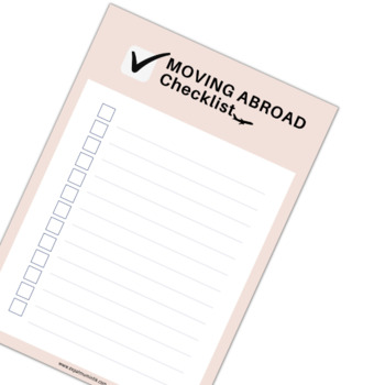 Preview of Moving Abroad Checklist