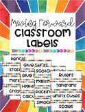 Moving Forward Classroom Labels