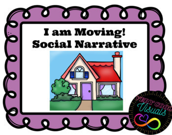 Preview of Moving Houses Social Story ***EDITABLE***