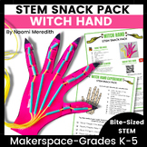 Halloween Witch Craft Paper STEM Activity Easy, Low-Prep f