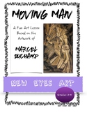 Moving Man Cubist Art History Lesson Activity