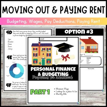Preview of Moving Out | Personal Finance & Budgeting | End of the Year | Back to School