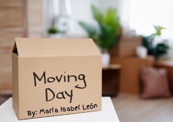 Preview of Moving day (a fun story to learn long a words)