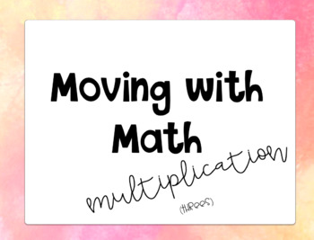 Preview of Moving with Math threes