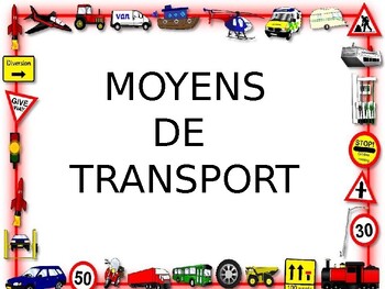 Preview of Moyens de Transport