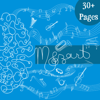 Preview of Mozart Lesson Plan & Mozart Activities