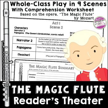 Preview of Mozart's The Magic Flute READER'S THEATER