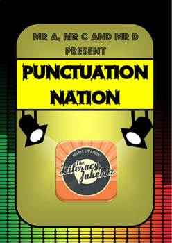 Preview of FREE Punctuation Nation Song by Mr A, Mr C and Mr D Present