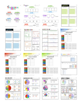 Preview of Mr. A's Data & Statistics Bundle (80 pages)