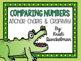 Mr. Gator--Comparing Numbers Anchor Charts & Craftivity