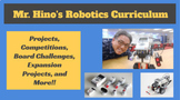 Mr. Hino's Robotics Curriculum