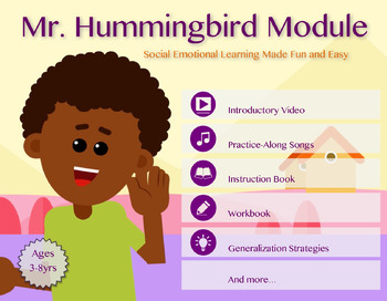 Preview of Mr. Hummingbird Bundle | Self Regulation, Classroom / Behavior Management