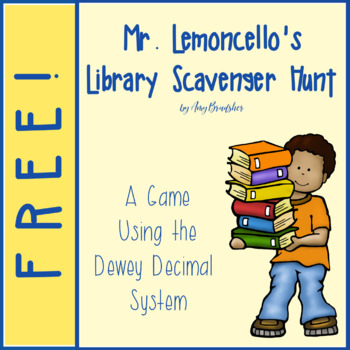 Preview of Mr. Lemoncello's Library Scavenger Hunt