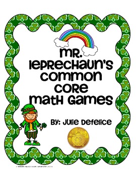 Preview of Mr. Leprechaun's Common Core Math Games (Addition, Subtraction, & Place Value)