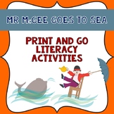 Mr McGee Goes to Sea Book Companion- Print & Go Literacy A