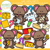 Mr. Mouse's Cheese Scavenger Hunt Clip Art