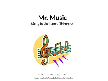 Preview of Mr. Music Song