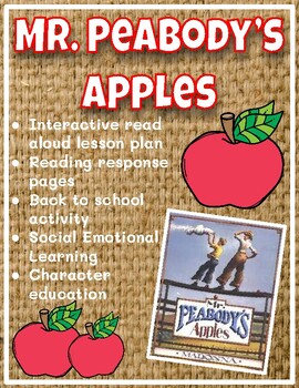 Preview of Mr. Peabody's Apples Interactive Read Aloud Activities