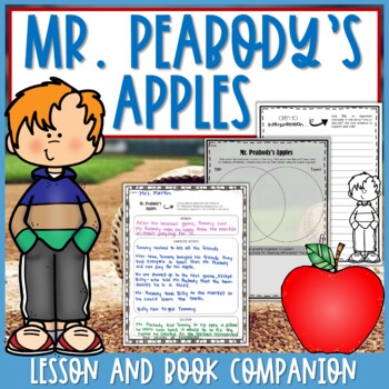 Preview of Mr. Peabody's Apples Lesson Plan and Book Companion